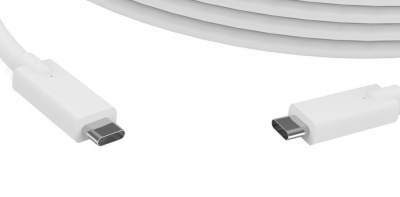 57233, Патч-корд USB 3.0 Type-C micro - Type-C micro 1.0м серый NETKO Optima